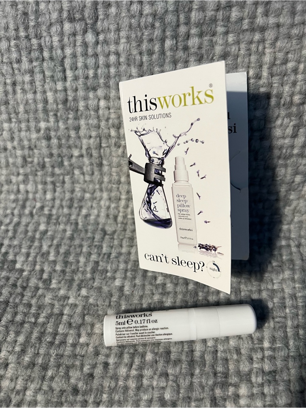 This Works Deep Sleep Pillow Spray (5ml each) Travel Size (Set of 2)